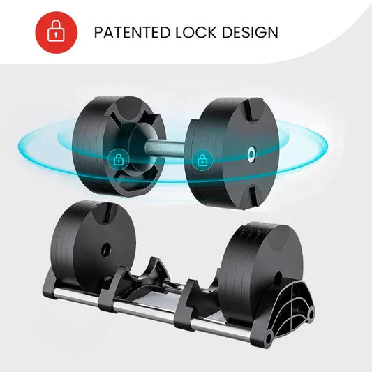 5–80 lbs Adjustable Smart All-in-One Dumbbell